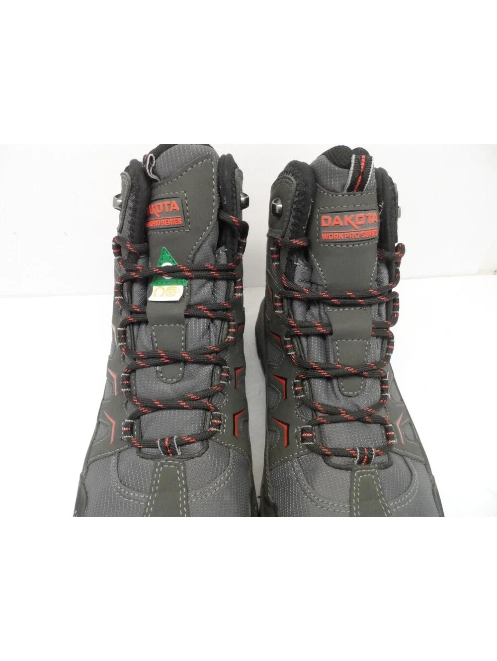 DAKOTA Men's 2127 Steel Toe Steel Plate WP Mid-Cut Safety Hiking Boot Size 12W/L